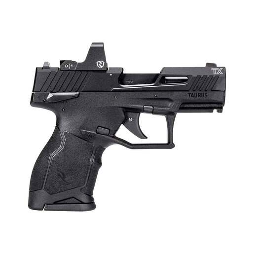 TAURUS Tx22c Compact Riton Optic 22 Long Rifle 3.6in Matte Black Pistol - 13+1 Rounds - Black Compact