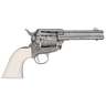 Taylors and Company 1873 Cattleman Outlaw Legacy 357 Magnum 4.75in Nickel Engraved Revolver - 6 Rounds