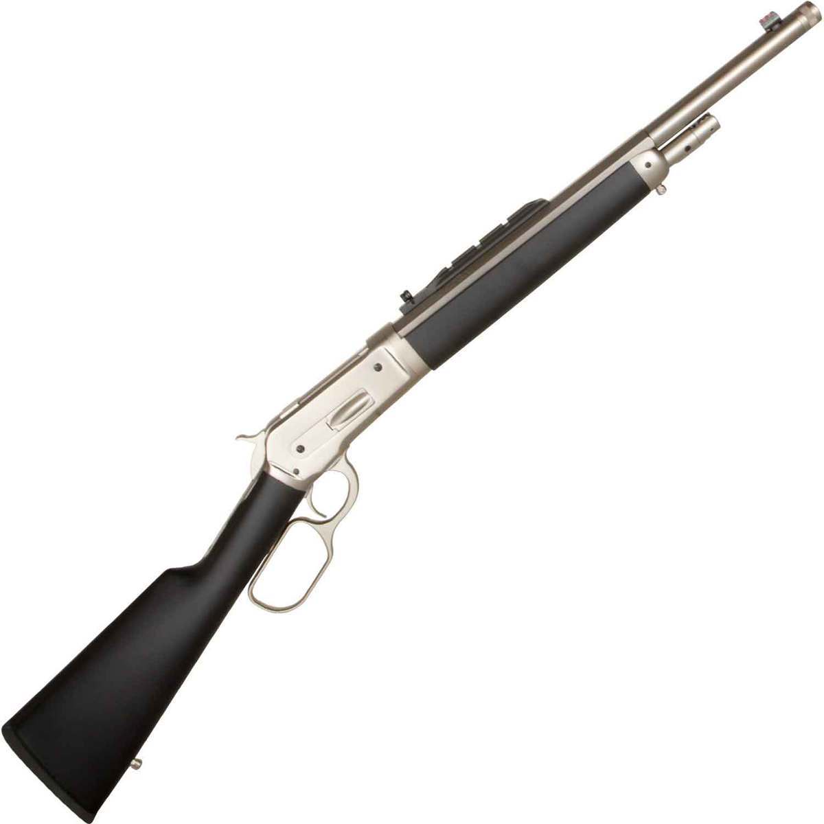 Taylors and Company 1886 Ridge Runner Matte Chrome Lever Action Rifle -45-70 Government - Black Taylors and Company 1886 Ridge Runner Matte Chrome Lever Action Rifle -45-70 Government - Black