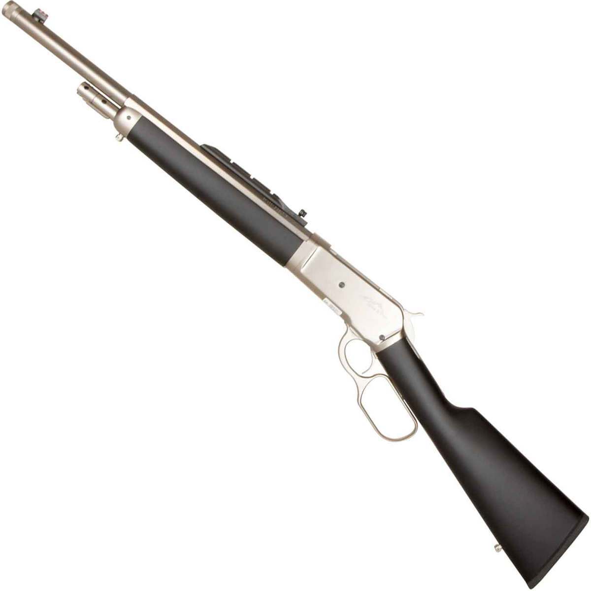 Taylors and Company 1886 Ridge Runner Matte Chrome Lever Action Rifle -45-70 Government - Black Taylors and Company 1886 Ridge Runner Matte Chrome Lever Action Rifle -45-70 Government - Black