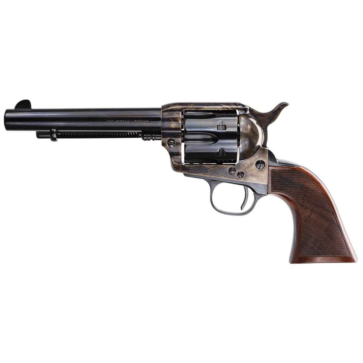 Taylors and Company The Smoke Wagon Deluxe 45 (Long) Colt 5.5in Blued Revolver - 6 Rounds Taylors and Company The Smoke Wagon Deluxe 45 (Long) Colt 5.5in Blued Revolver - 6 Rounds
