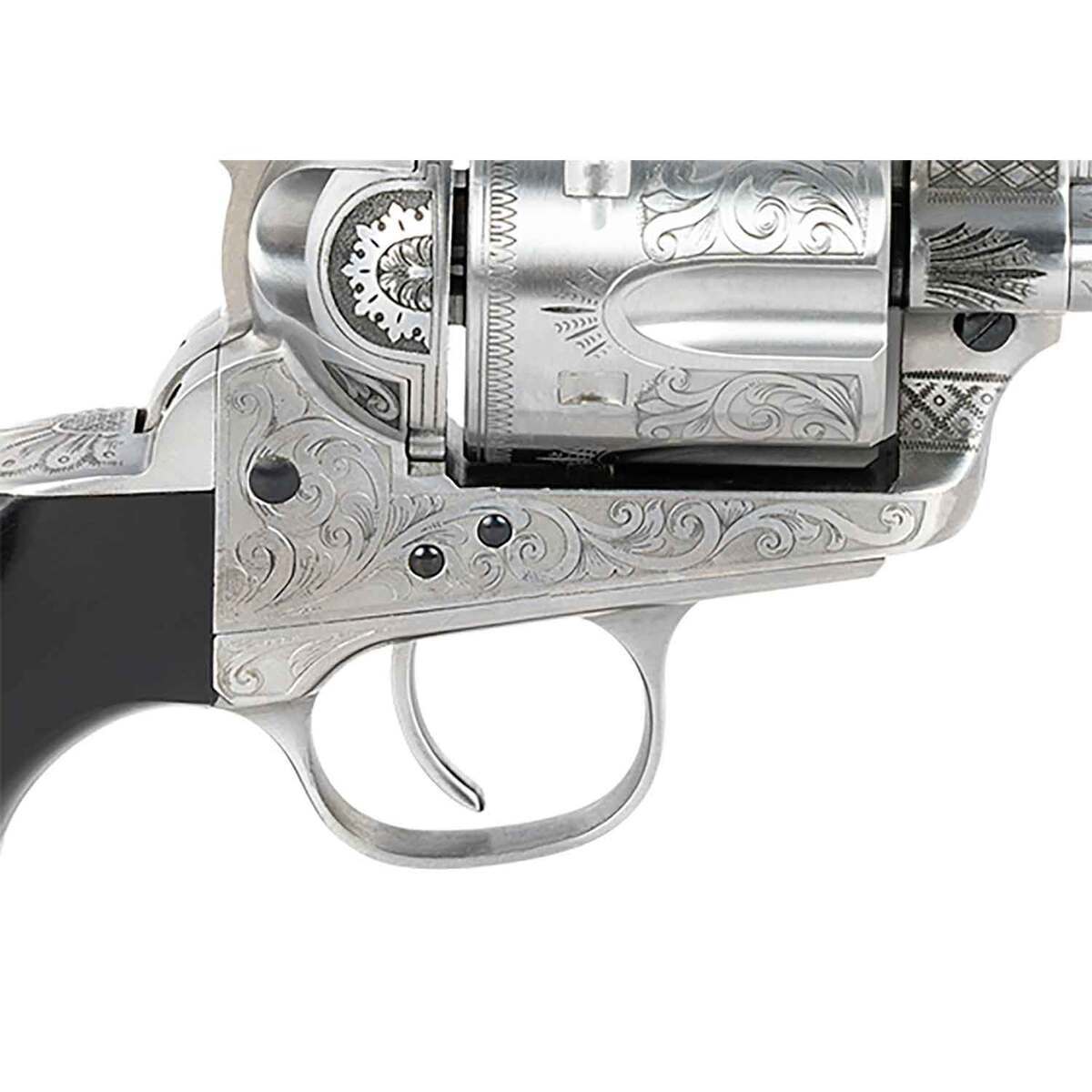 Taylors and Company 1873 Cattleman 45 (Long) Colt 5.5in Stainless Revolver - 6 Rounds Taylors and Company 1873 Cattleman 45 (Long) Colt 5.5in Stainless Revolver - 6 Rounds