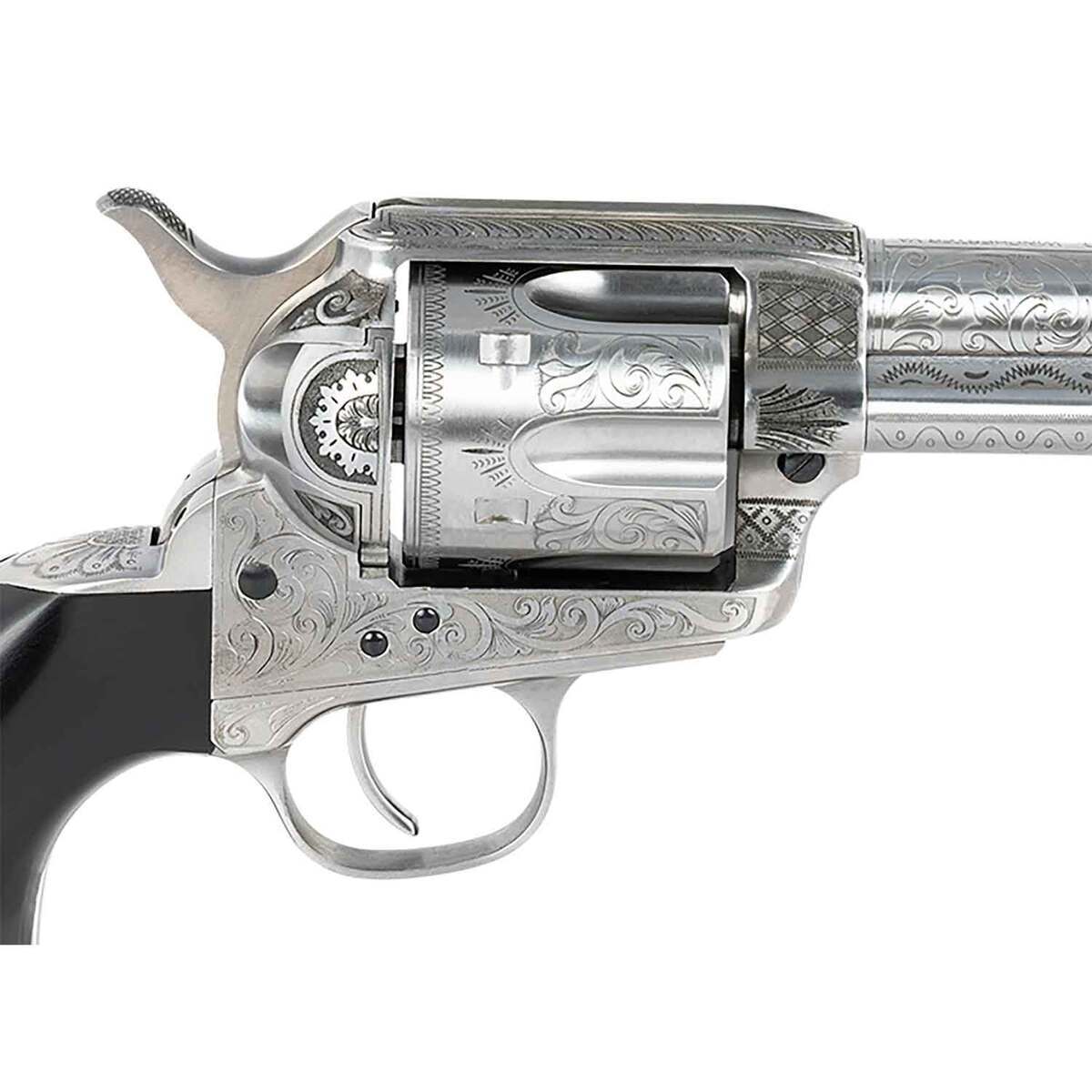 Taylors and Company 1873 Cattleman 45 (Long) Colt 5.5in Stainless Revolver - 6 Rounds Taylors and Company 1873 Cattleman 45 (Long) Colt 5.5in Stainless Revolver - 6 Rounds