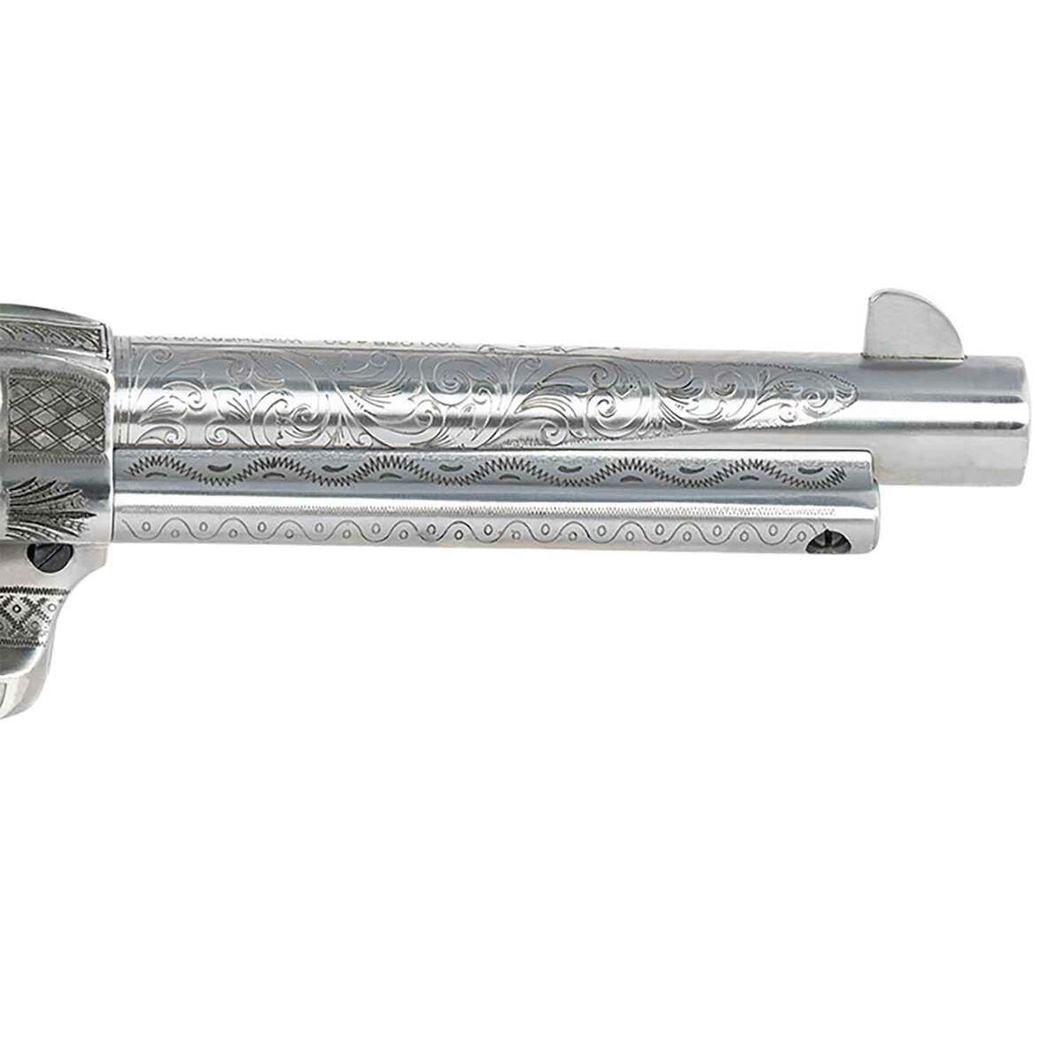 Taylors and Company 1873 Cattleman 45 (Long) Colt 5.5in Stainless Revolver - 6 Rounds Taylors and Company 1873 Cattleman 45 (Long) Colt 5.5in Stainless Revolver - 6 Rounds