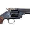 Taylor's & Company Top Break Schofield 45 (Long) Colt 7in Blued Engraved Revolver - 6 Rounds