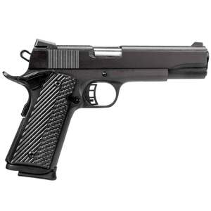 Taylor's & Company 1911 Tactical 9mm Luger 5in Black Pakerized Pistol - 10+1 Rounds