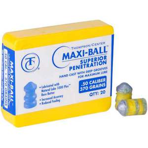 T/C Maxi Ball Muzzleloader Bullet
