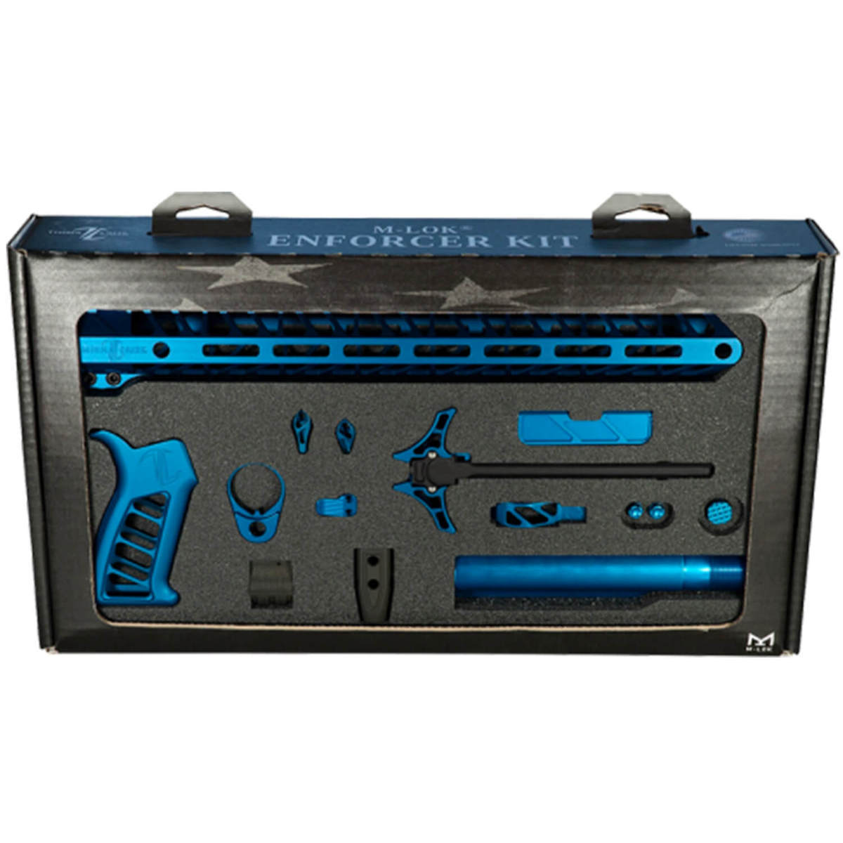 Timber Creek Outdoors TCO Enforcer Build Kit - Blue Anodized - Blue Timber Creek Outdoors TCO Enforcer Build Kit - Blue Anodized - Blue