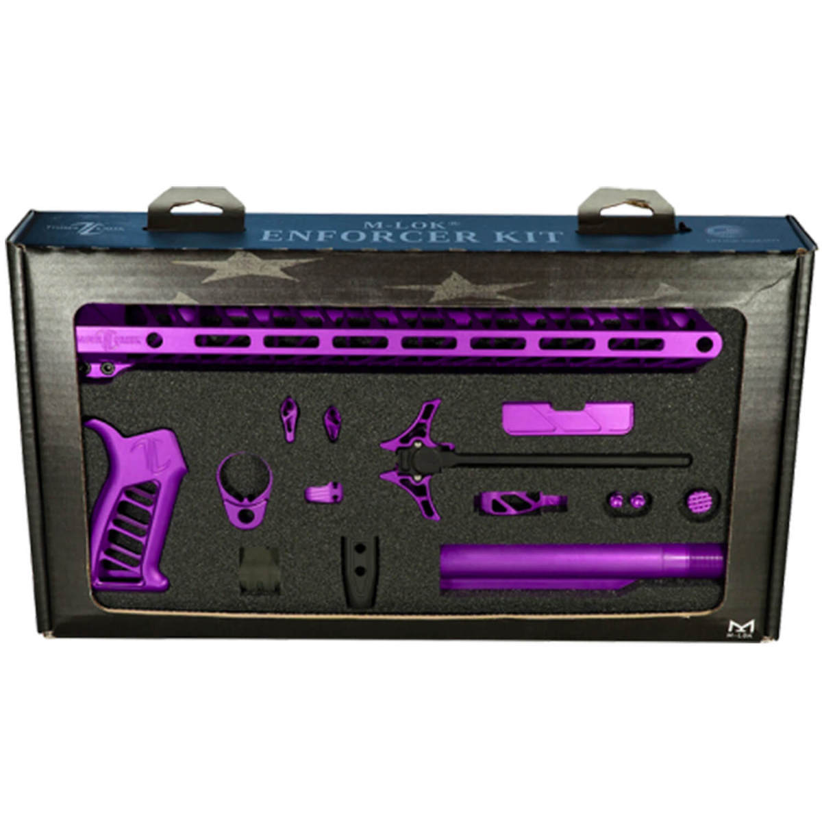 Timber Creek Outdoors TCO Enforcer Build Kit - Purple Anodized - Purple Timber Creek Outdoors TCO Enforcer Build Kit - Purple Anodized - Purple