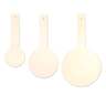 TCRT 4in/6in/8in Hanging Round Target Bundle Pack - White - White 4in/6in/8in