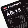 TekMat AR-15 Cutaway Ultra Premium Gun Cleaning Mat - 15in x 44in