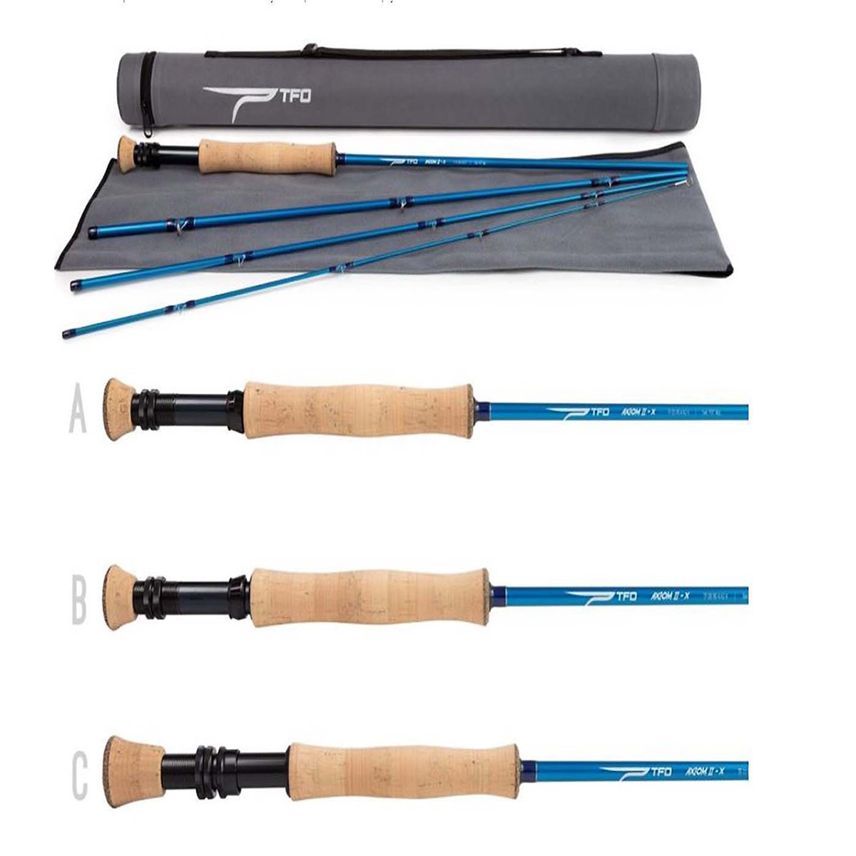Temple Fork Outfitters Axiom II-X Fly Fishing Rod Temple Fork Outfitters Axiom II-X Fly Fishing Rod