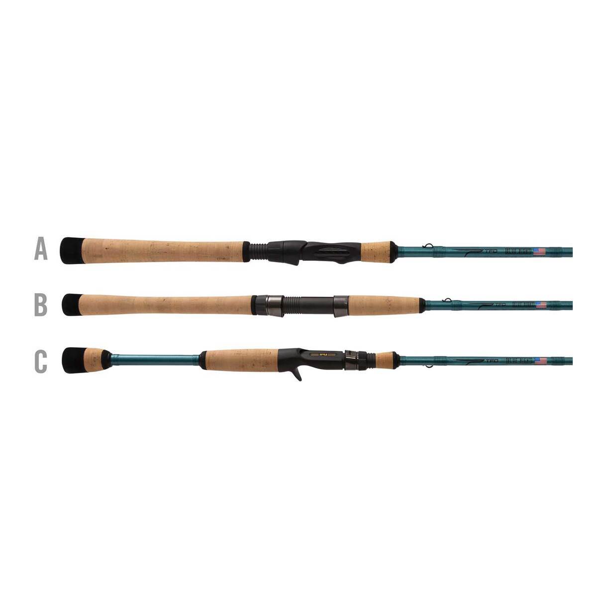 Saltwater Inshore Rods Temple Fork Outfitters Blue Bight Inshore Saltwater Spinning Rod ...
