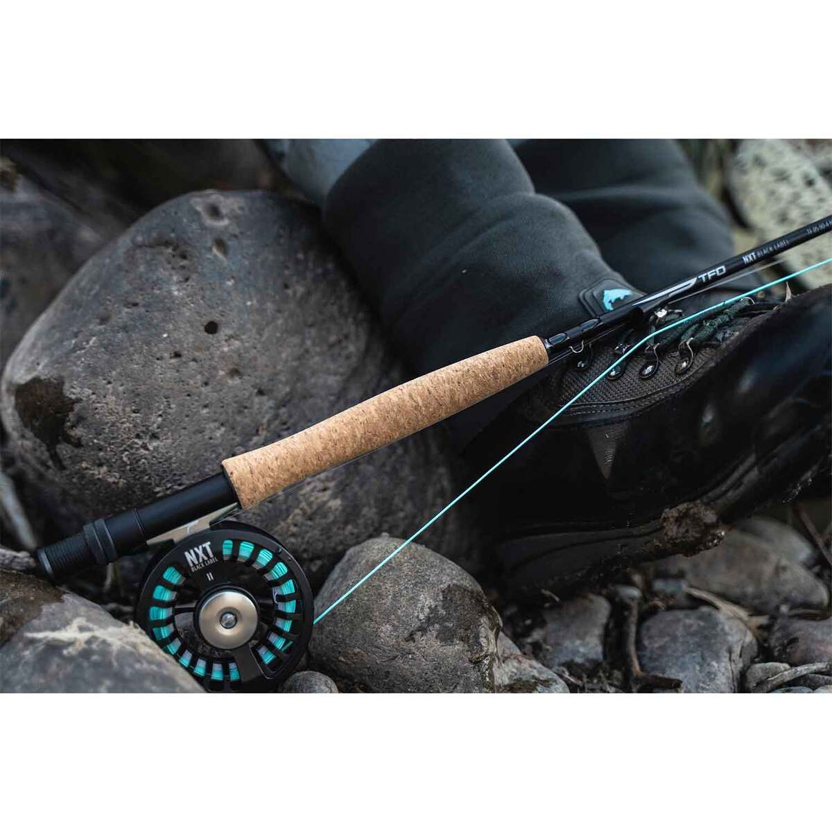 Temple Fork Outfitters NXT Black Label Fly Fishing Rod - 9ft, 8wt, 4pc ...