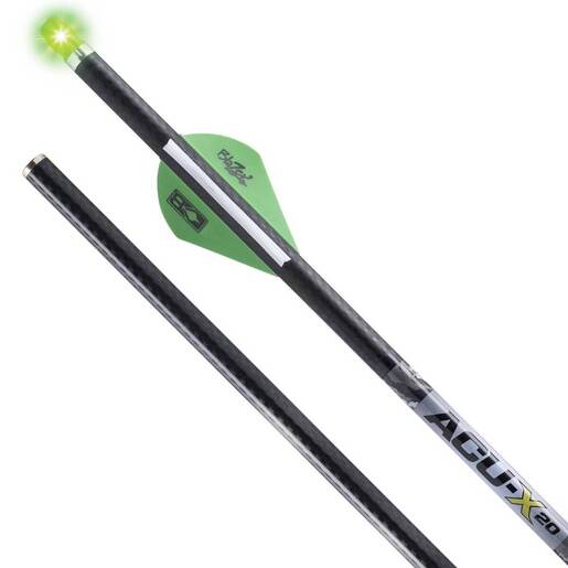 TenPoint ACU-X Lighted Carbon Crossbow Bolts 20in – 3 Pack – Green