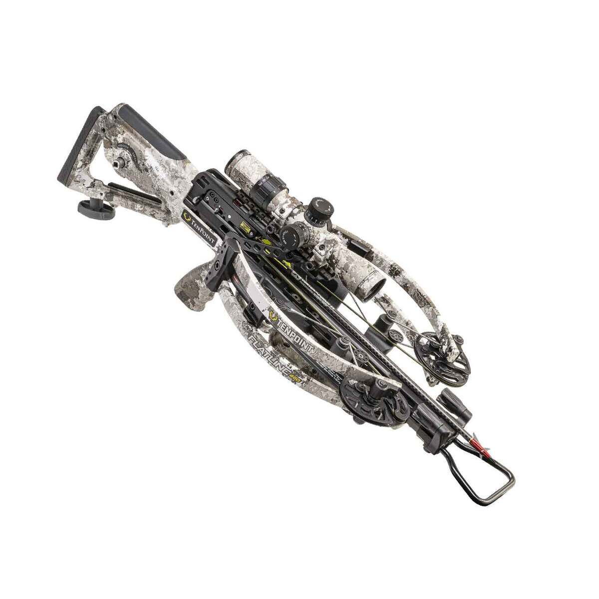 TenPoint Flatline 460 Veil Alpine Camo Crossbow - Package - Veil Alpine Camo TenPoint Flatline 460 Veil Alpine Camo Crossbow - Package - Veil Alpine Camo