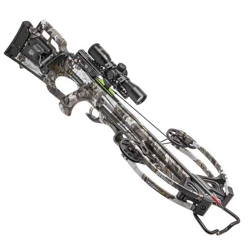 TenPoint Titan ACUdraw De-Cock Crossbow – 3x Pro-View Package – Camo