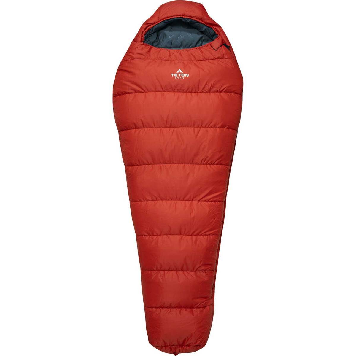 TETON Sports LEEF 0 Degree Regular Mummy Sleeping Bag - Fire/Slate - Fire/Slate Regular TETON Sports LEEF 0 Degree Regular Mummy Sleeping Bag - Fire/Slate - Fire/Slate Regular