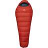 TETON Sports LEEF Lightweight 0F Regular Mummy Sleeping Bag  - Fire/Slate 81in L x 30in W x 3in H