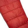 TETON Sports LEEF Lightweight 0F Regular Mummy Sleeping Bag  - Fire/Slate 81in L x 30in W x 3in H