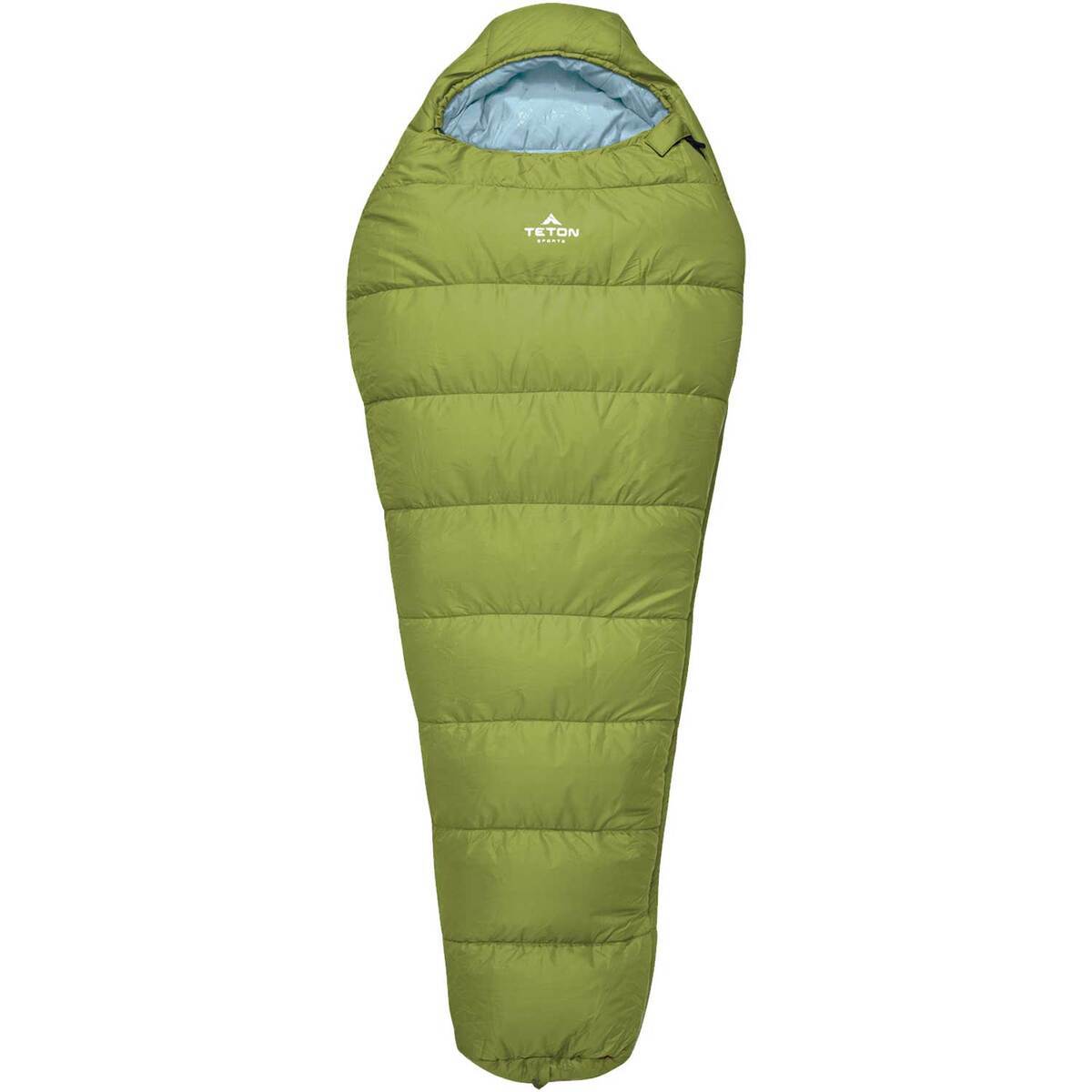 TETON Sports LEEF 20 Degree Regular Mummy Sleeping Bag - Moss/Sky - Moss/Sky Regular TETON Sports LEEF 20 Degree Regular Mummy Sleeping Bag - Moss/Sky - Moss/Sky Regular
