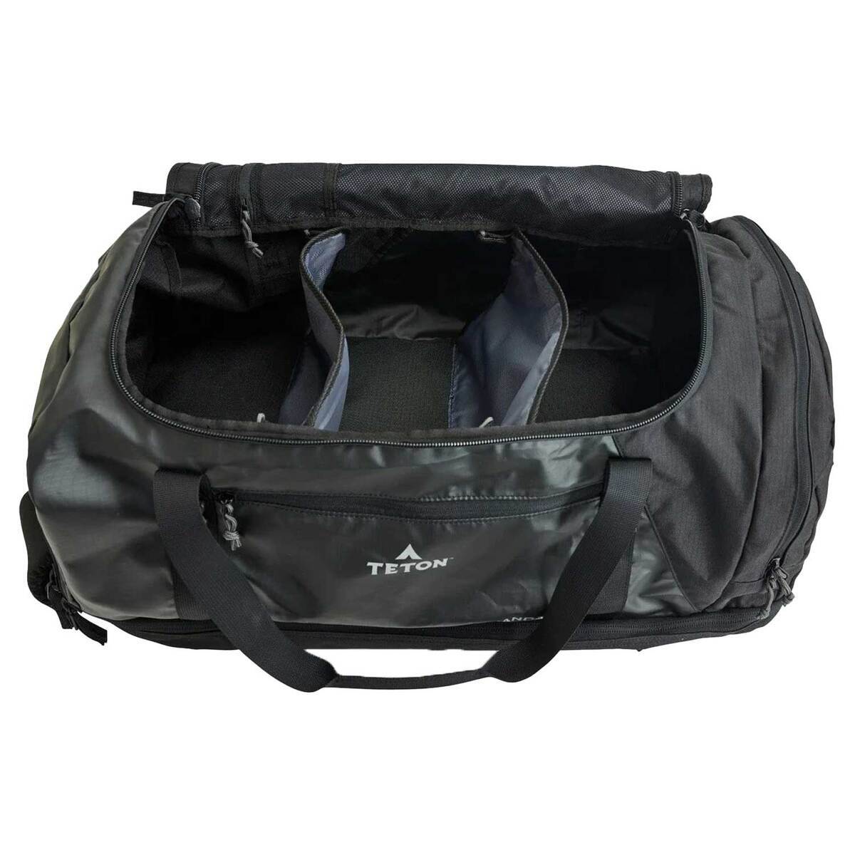 Teton Nanda 55 Liter Duffle Bag - Onyx - Black One Size Teton Nanda 55 Liter Duffle Bag - Onyx - Black One Size