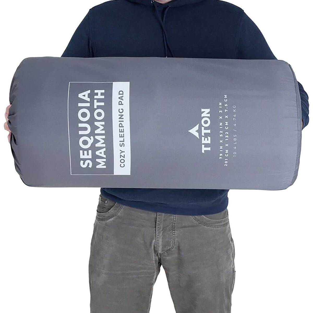 Teton Sequoia Mammoth Self-Inflating Sleeping Pad - Double-Wide - Green Doublewide Teton Sequoia Mammoth Self-Inflating Sleeping Pad - Double-Wide - Green Doublewide