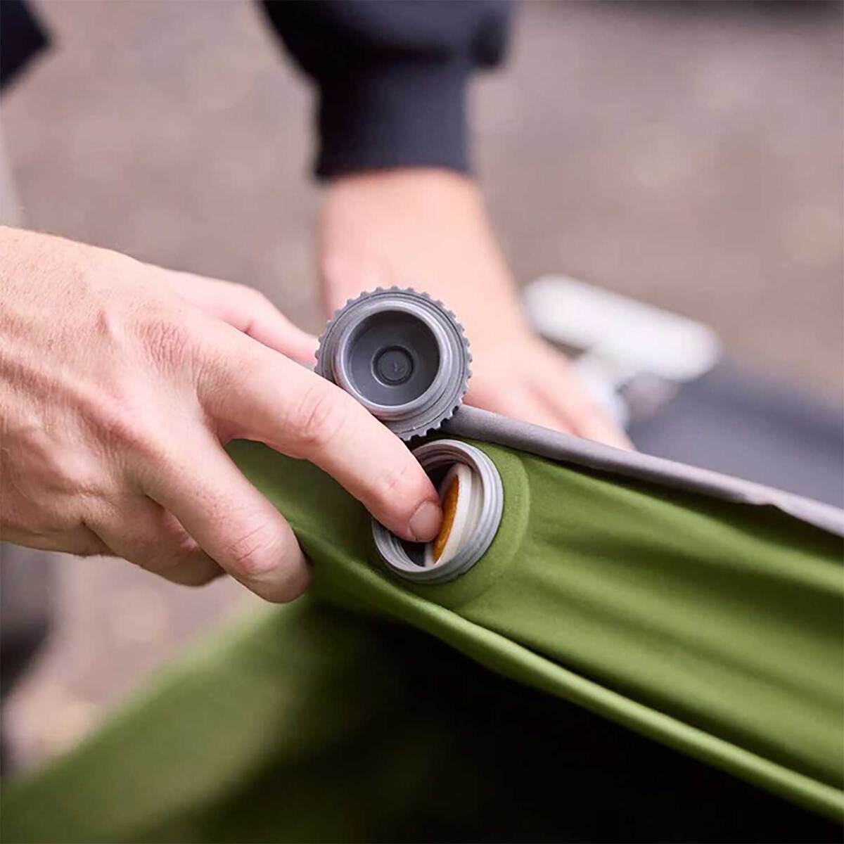 Teton Sequoia Mammoth Self-Inflating Sleeping Pad - Double-Wide - Green Doublewide Teton Sequoia Mammoth Self-Inflating Sleeping Pad - Double-Wide - Green Doublewide