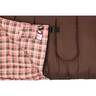 TETON Sports Celsius Junior for Girls -7°C/+20°F Sleeping Bag; Brown/Pink Liner, Right Zip