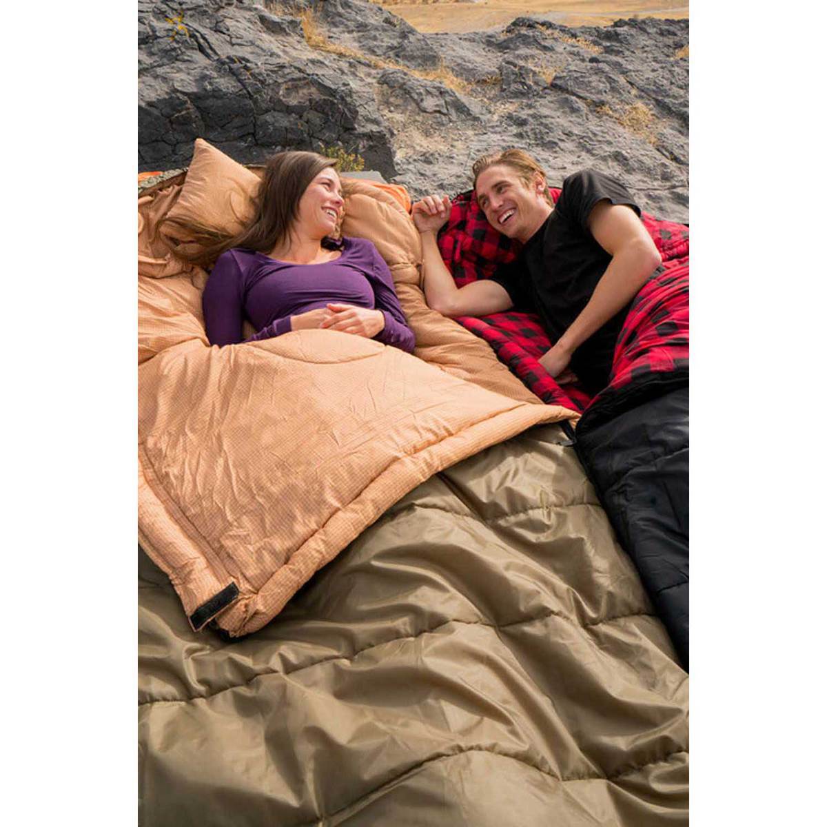 TETON Sports Celsius XXL 0 Degree Oversized Rectangular Sleeping Bag - Green/Tan - Green/Tan Oversized TETON Sports Celsius XXL 0 Degree Oversized Rectangular Sleeping Bag - Green/Tan - Green/Tan Oversized