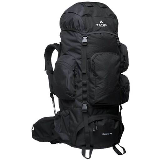 TETON Sports Explorer 75L Backpacking Pack - Ocean - Teton Sports