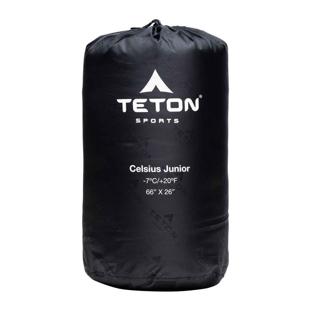 TETON Sports LI'L Celsius 20 Degree Youth Rectangular Sleeping Bag - Ocean - Ocean Youth TETON Sports LI'L Celsius 20 Degree Youth Rectangular Sleeping Bag - Ocean - Ocean Youth