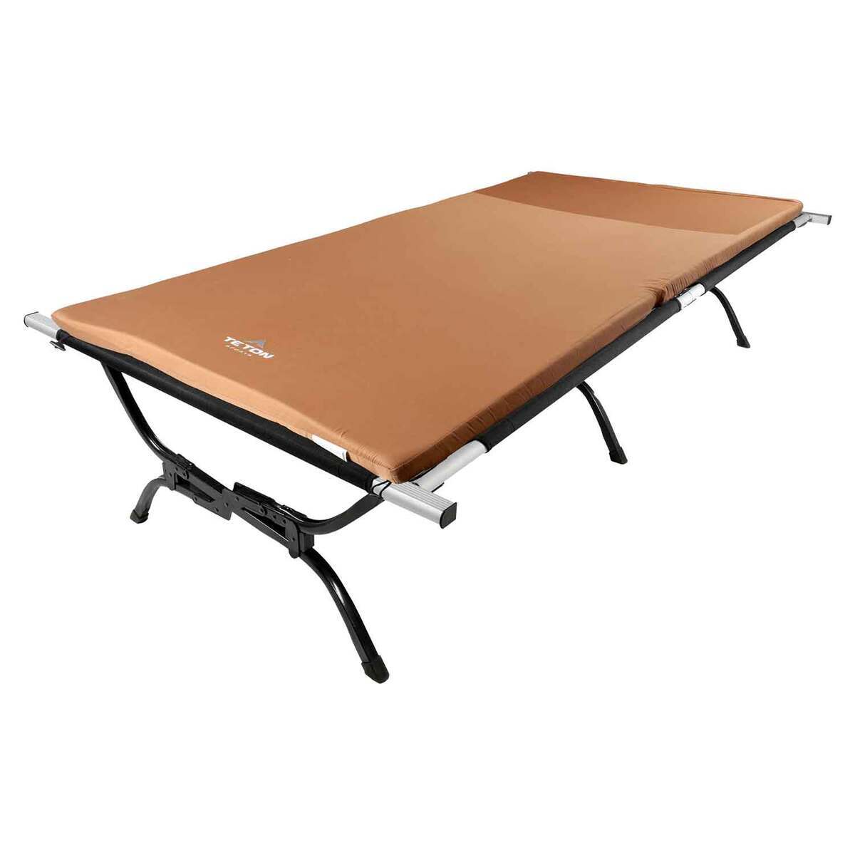 TETON Sports Outfitter XXL Camp Sleeping Pad - Brown Double Wide Long - Brown Double Wide Long TETON Sports Outfitter XXL Camp Sleeping Pad - Brown Double Wide Long - Brown Double Wide Long