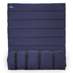 TETON Sports 4-in-1 RV 40 Degree Doublewide Rectangular Sleeping Bag TETON Sports 4-in-1 RV 40 Degree Doublewide Rectangular Sleeping Bag