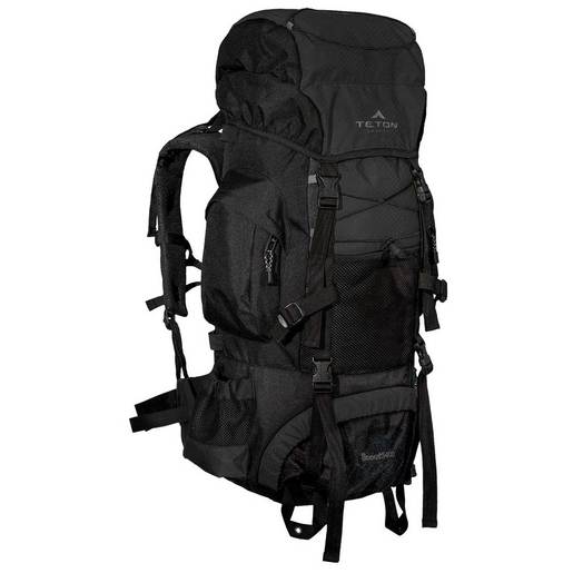 TETON Sports Scout 3400 Internal Frame Backpack - Black 3L - Teton Sports