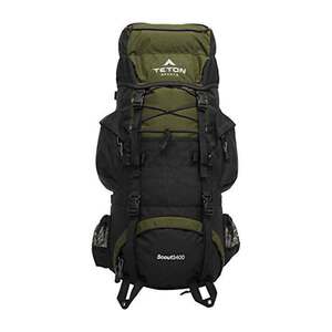 TETON Sports Scout 3400 Internal Frame Backpack - Hunter Green