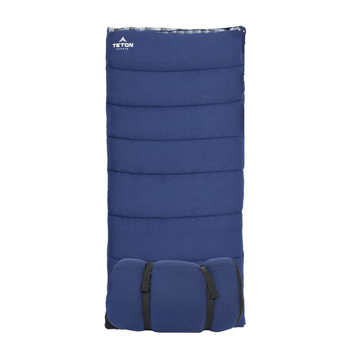 TETON Sports Sportsman's 0 Degree Regular Rectangular Sleeping Bag - Blue - Blue Regular TETON Sports Sportsman's 0 Degree Regular Rectangular Sleeping Bag - Blue - Blue Regular