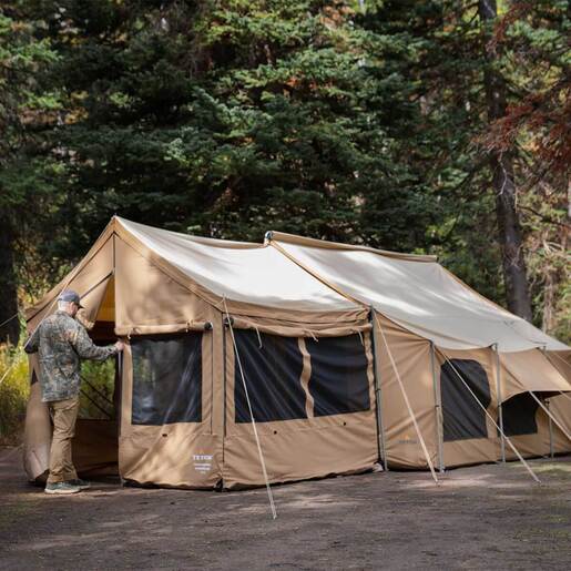 Teton Timpanogos 8ftx8ft Tent Awning - Tan