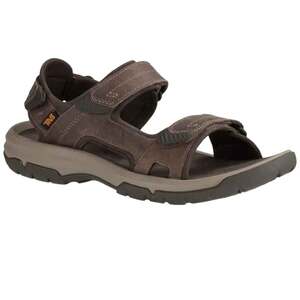 Teva Men's Langdon Open Toe Sandals - Walnut - Size 9