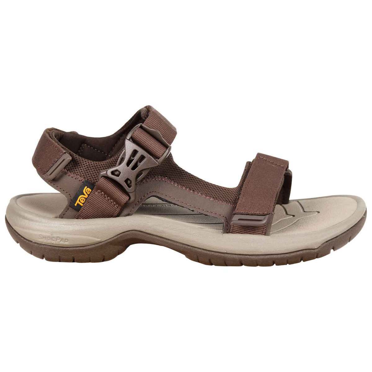 Teva Men's Tanway Open Toe Sandals - Chocolate - Size 9 - Chocolate 9 Teva Men's Tanway Open Toe Sandals - Chocolate - Size 9 - Chocolate 9