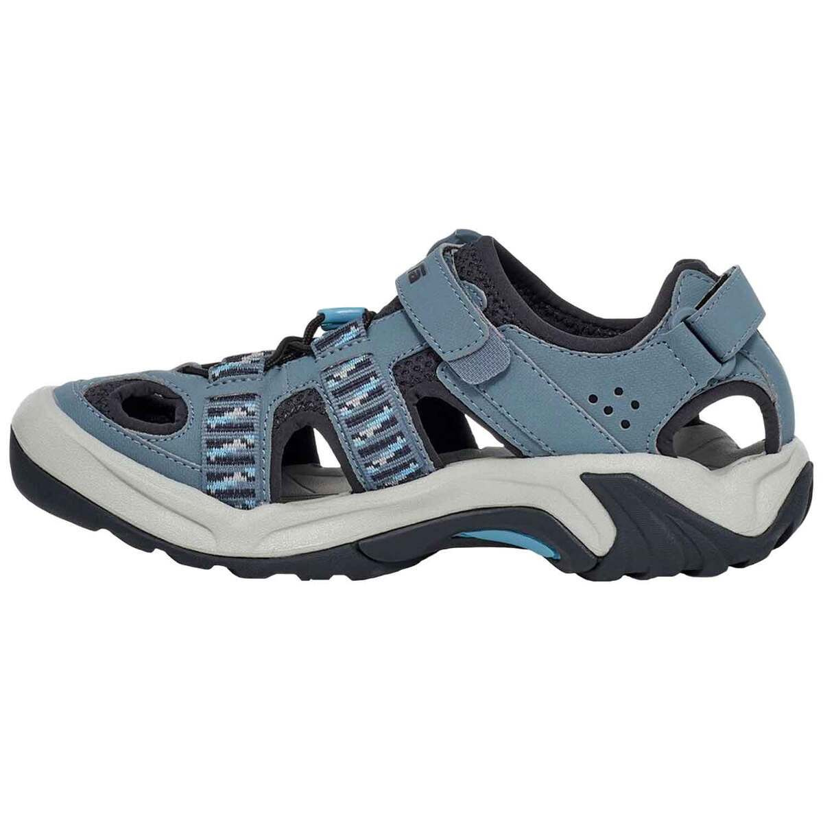 Teva Women's Omnium Closed Toe Sandals - Blue Mirage - 11 - Blue Mirage ...