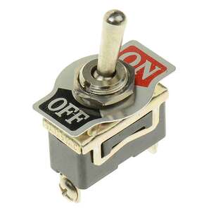 TH Marine Chrome Plated On-Off Toggle Switch Marine Accessory