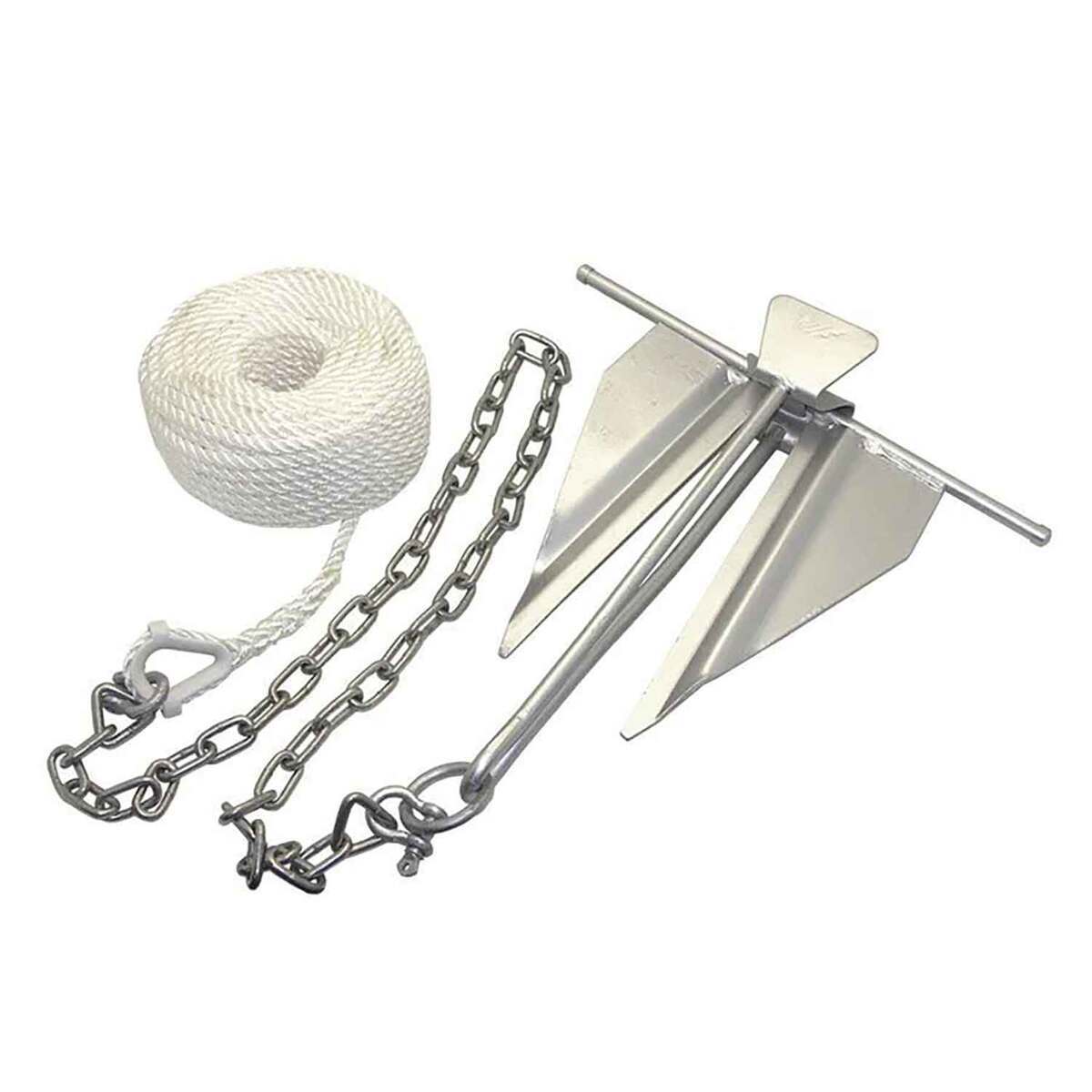 TH Marine Galvanized 7 Slip-Ring Anchor Kit - 7lb - Silver 7 TH Marine Galvanized 7 Slip-Ring Anchor Kit - 7lb - Silver 7