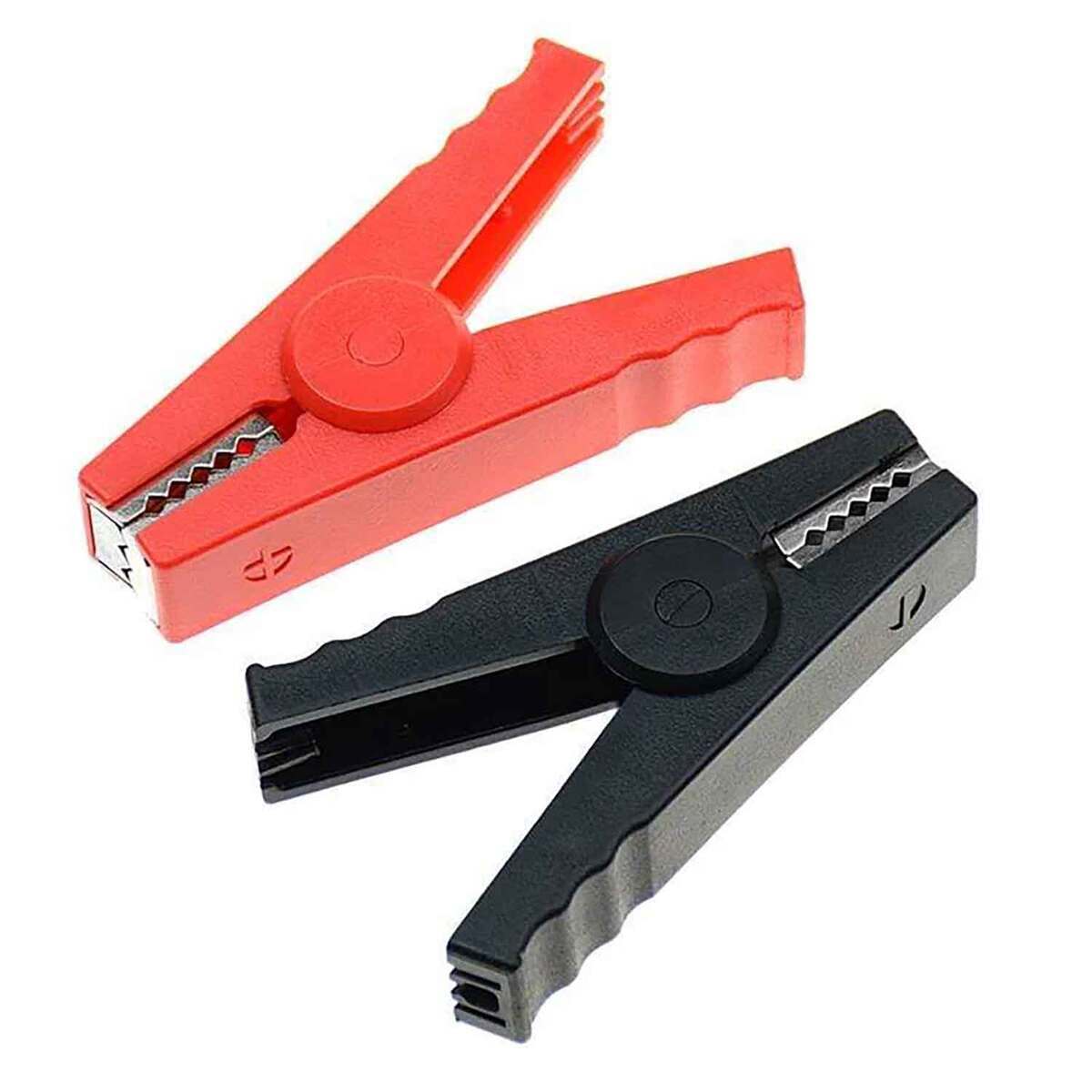 T H Marine Nickel-Plated Heavy-Duty Battery Clips - 3in - Red/Black T H Marine Nickel-Plated Heavy-Duty Battery Clips - 3in - Red/Black