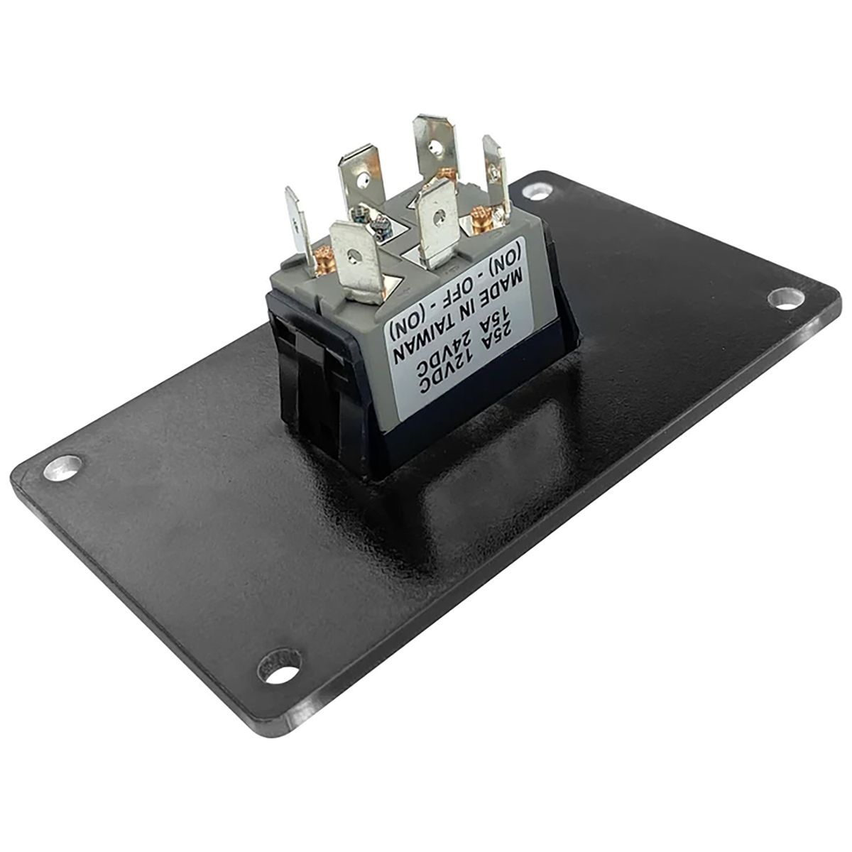 T H Marine Quick Click Rocker Switch Panel - Black - Black T H Marine Quick Click Rocker Switch Panel - Black - Black
