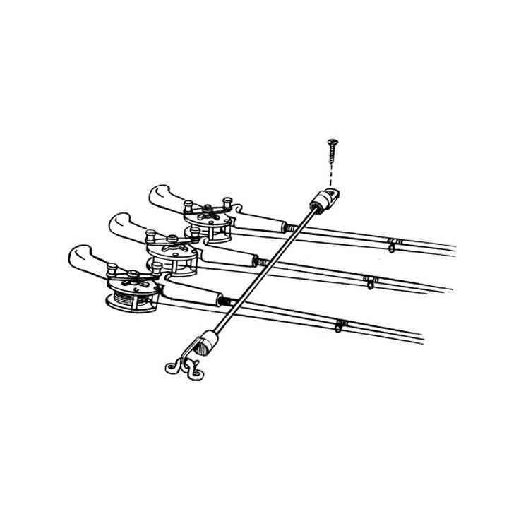 T H Marine Rod Tamer Rod Straps T H Marine Rod Tamer Rod Straps