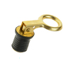 T H Marine Snap Drain Plug - 1-1/4in - Brass/Black