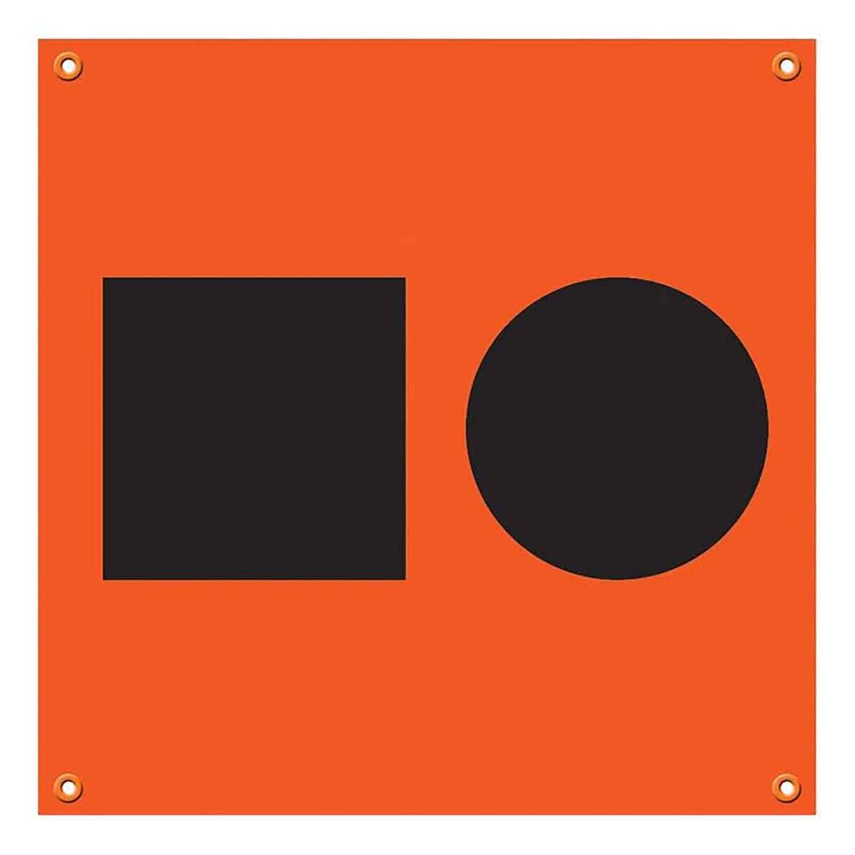 T H Marine S.O.S. Distress Flag - Orange/Black T H Marine S.O.S. Distress Flag - Orange/Black
