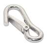 T H Marine Universal Spring Snap - 4in - Silver 4in
