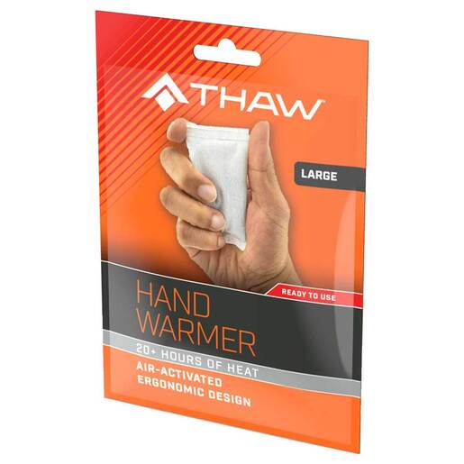 Thaw Large Disposable Hand Warmers – 1 Pack – White